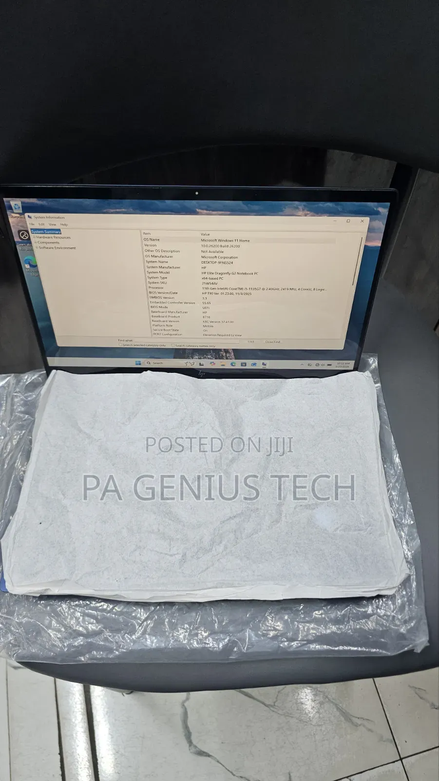 Laptop HP Dragonfly G2 16GB Intel Core i5 SSD 1T