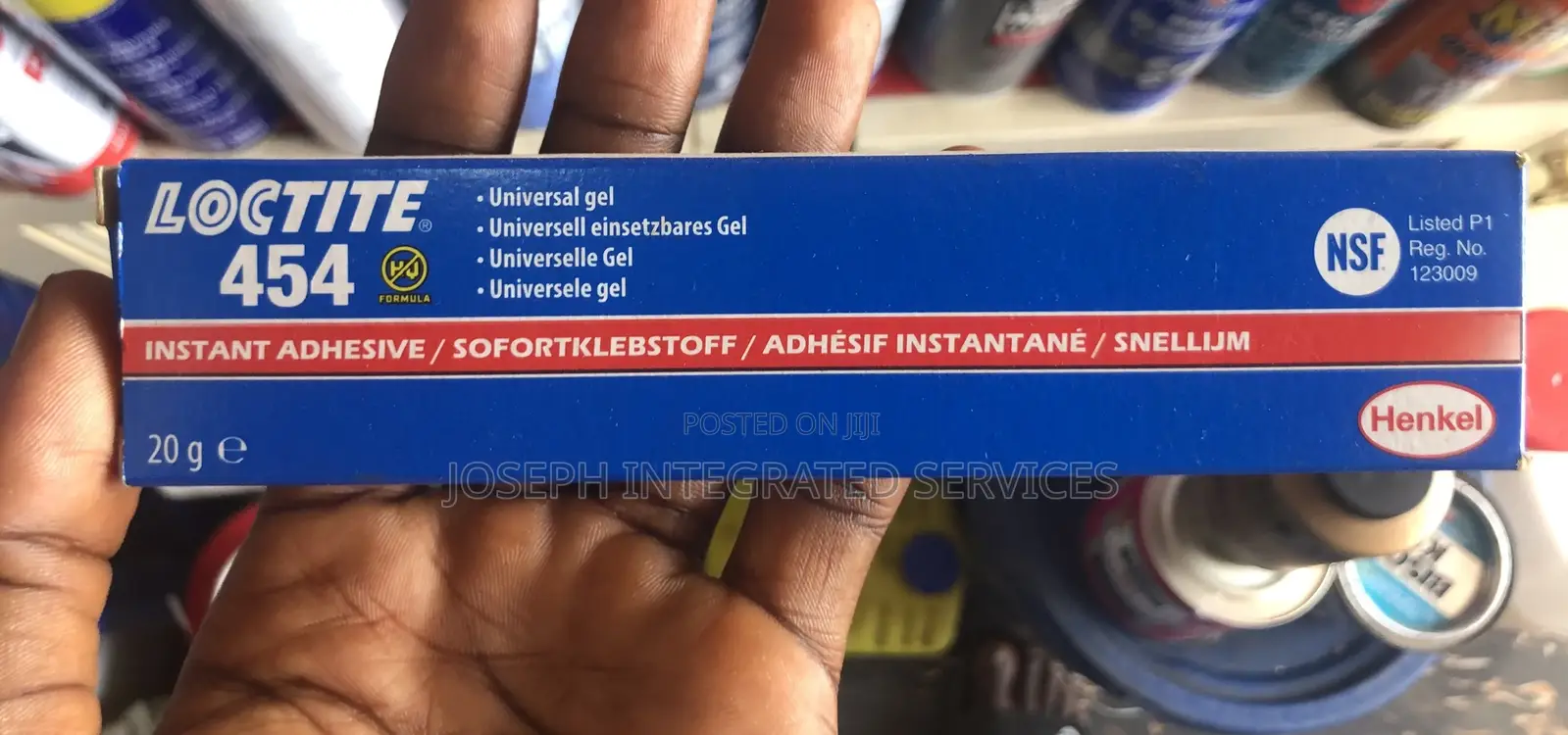 Loctite 454 Prism Instant Adhesive Gel