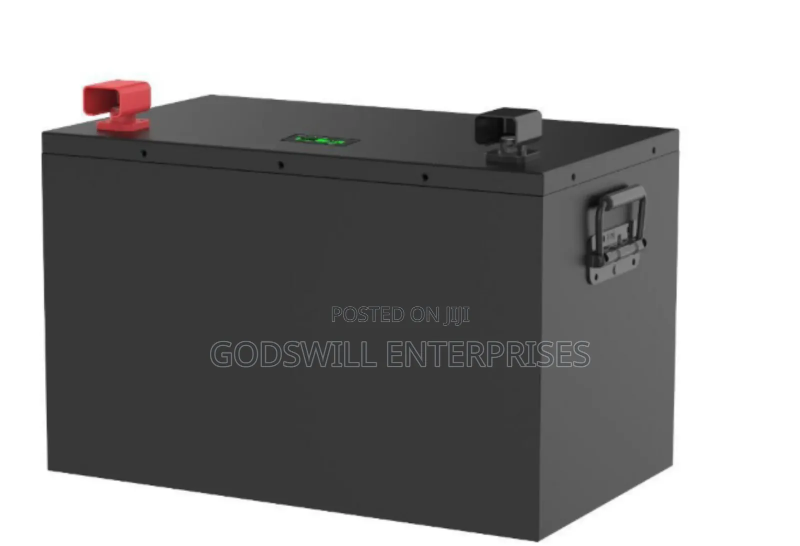 Haisic 8kwh Lithium Battery Black 24v