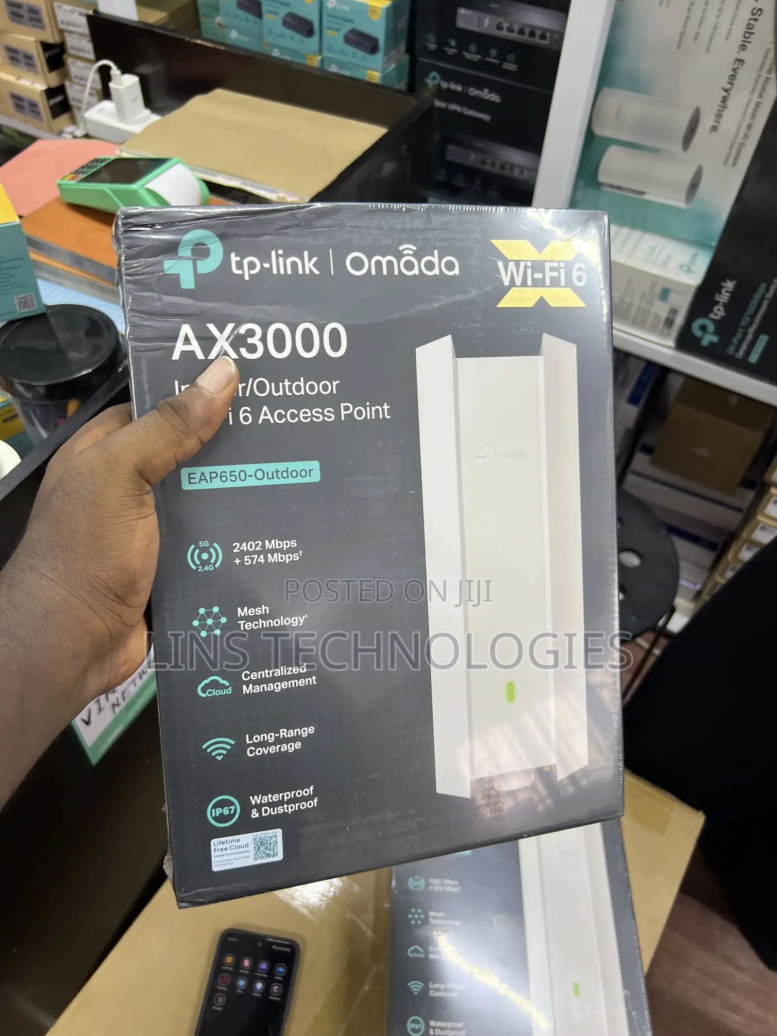 Tp-Link Wi-Fi 6 Tp-Link Ax3000 Outdoor I 6 Access Point