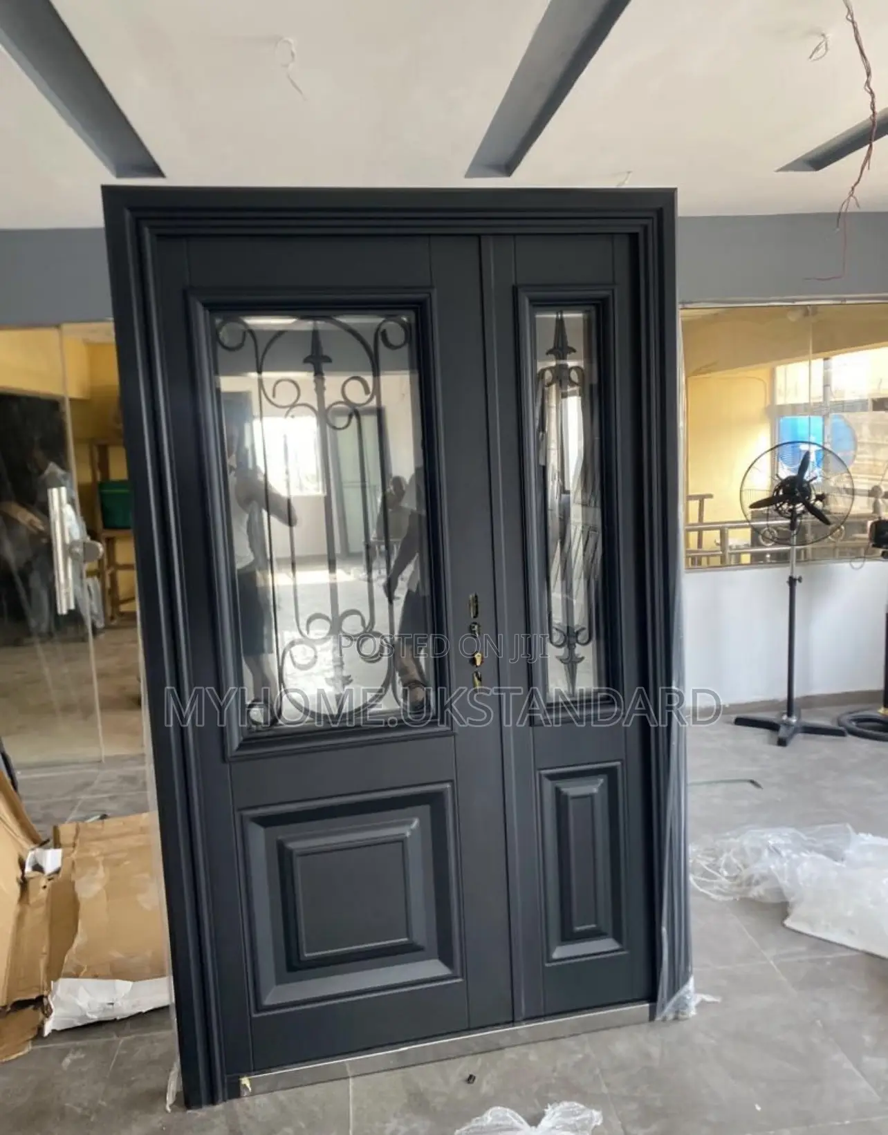 French Glass Dining Room Door