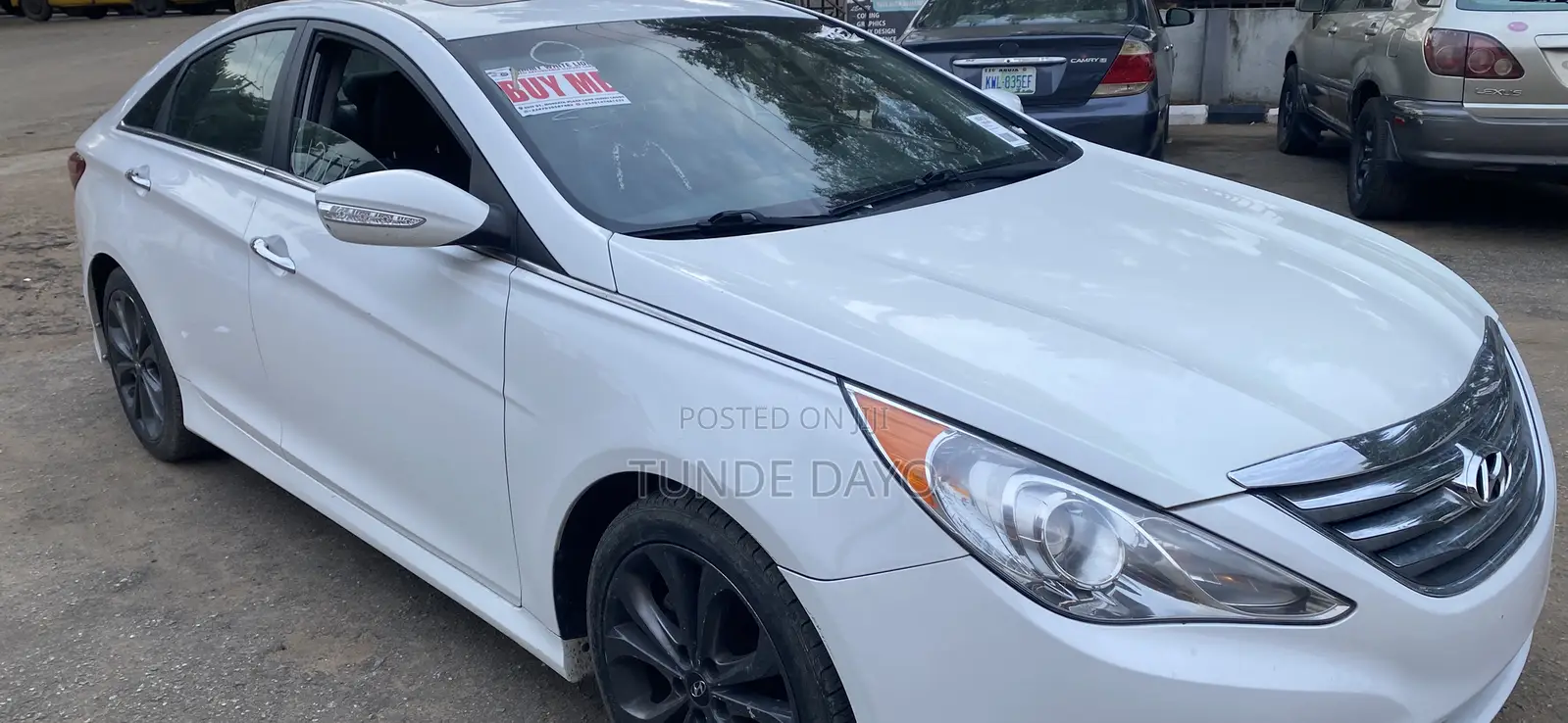 Hyundai Sonata GLS 4dr Sedan (2.4L 4cyl 6A) 2014 White