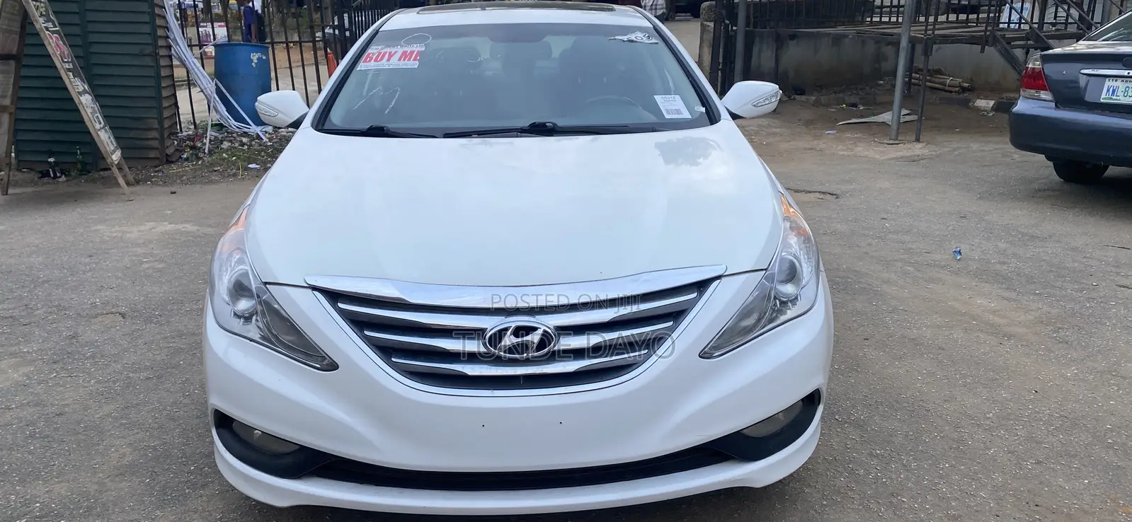Hyundai Sonata GLS 4dr Sedan (2.4L 4cyl 6A) 2014 White