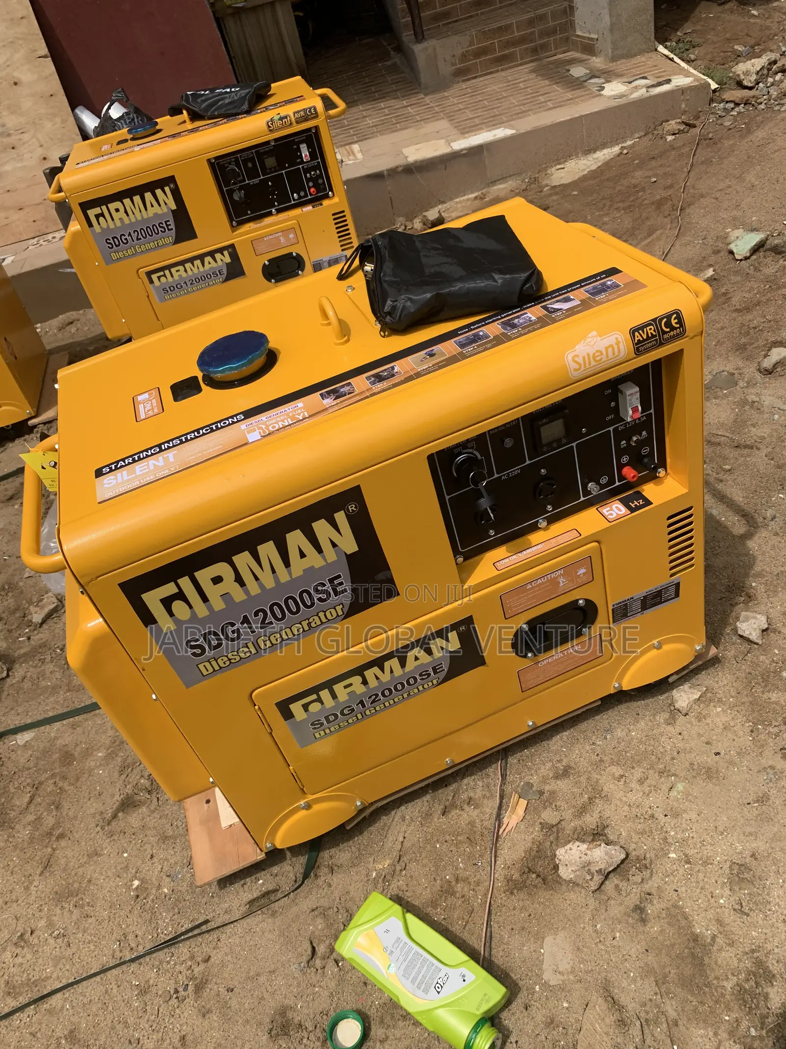 Firman Sdg12000se Soundproof Generator With Low Fuel Consumption