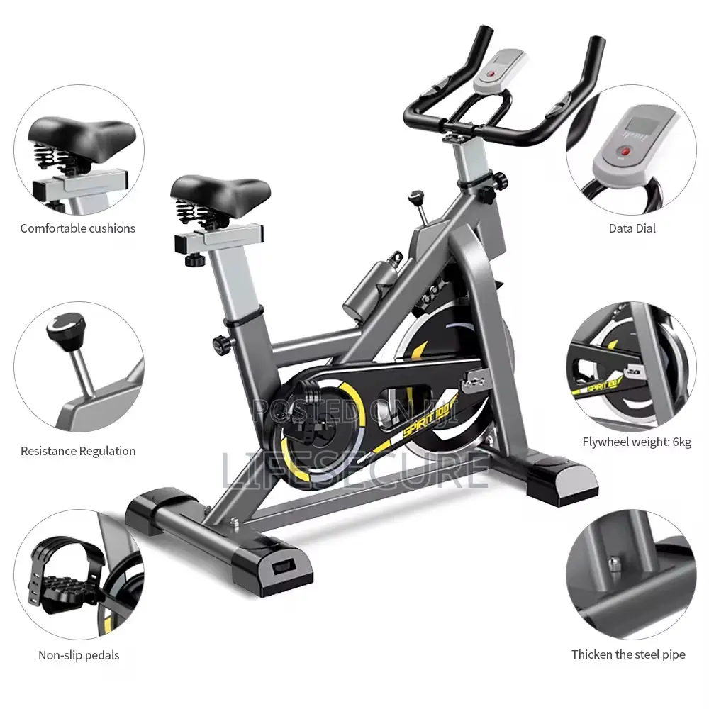 Large Exercise Bike (Stationary Bike)