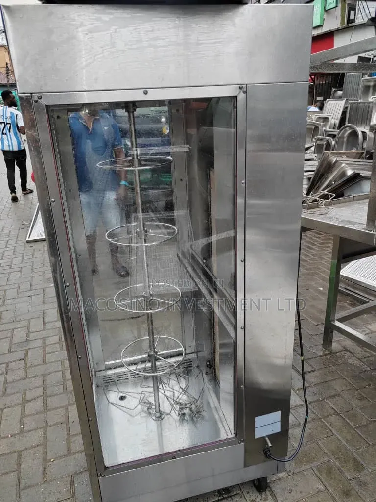 Stainless Steel Commercial Rotisserie Oven for Roasting Chicken/Duck