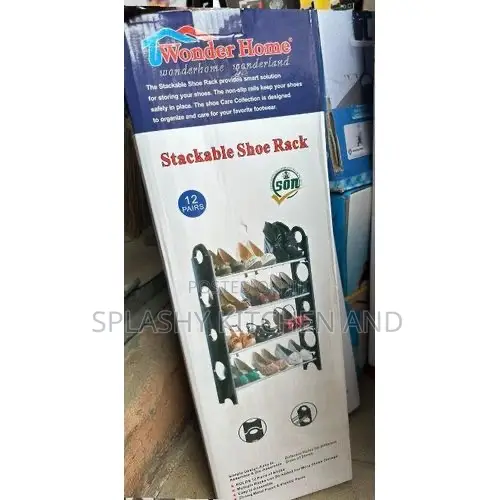 Shoe Rack Stackable 4 Layers