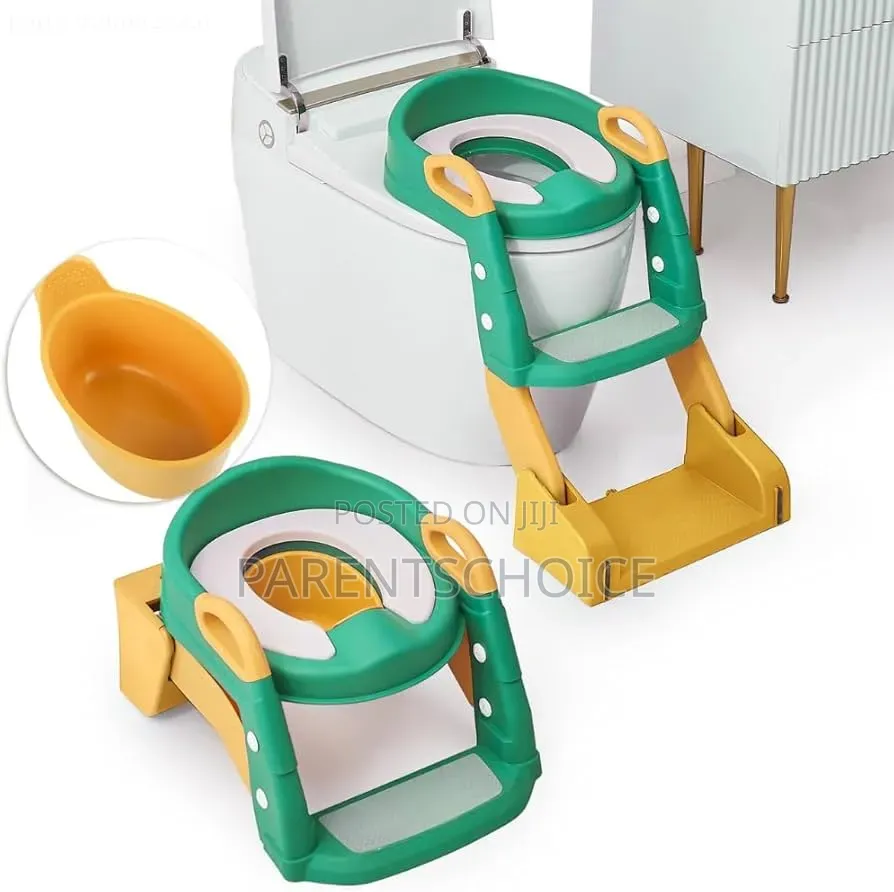3 in 1 Toddler Potty Training Seat Chair With Ladder and Basin