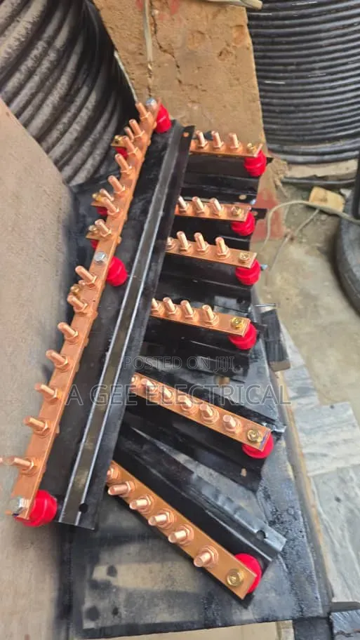 14way Copper Earth Bar Link With Insulator