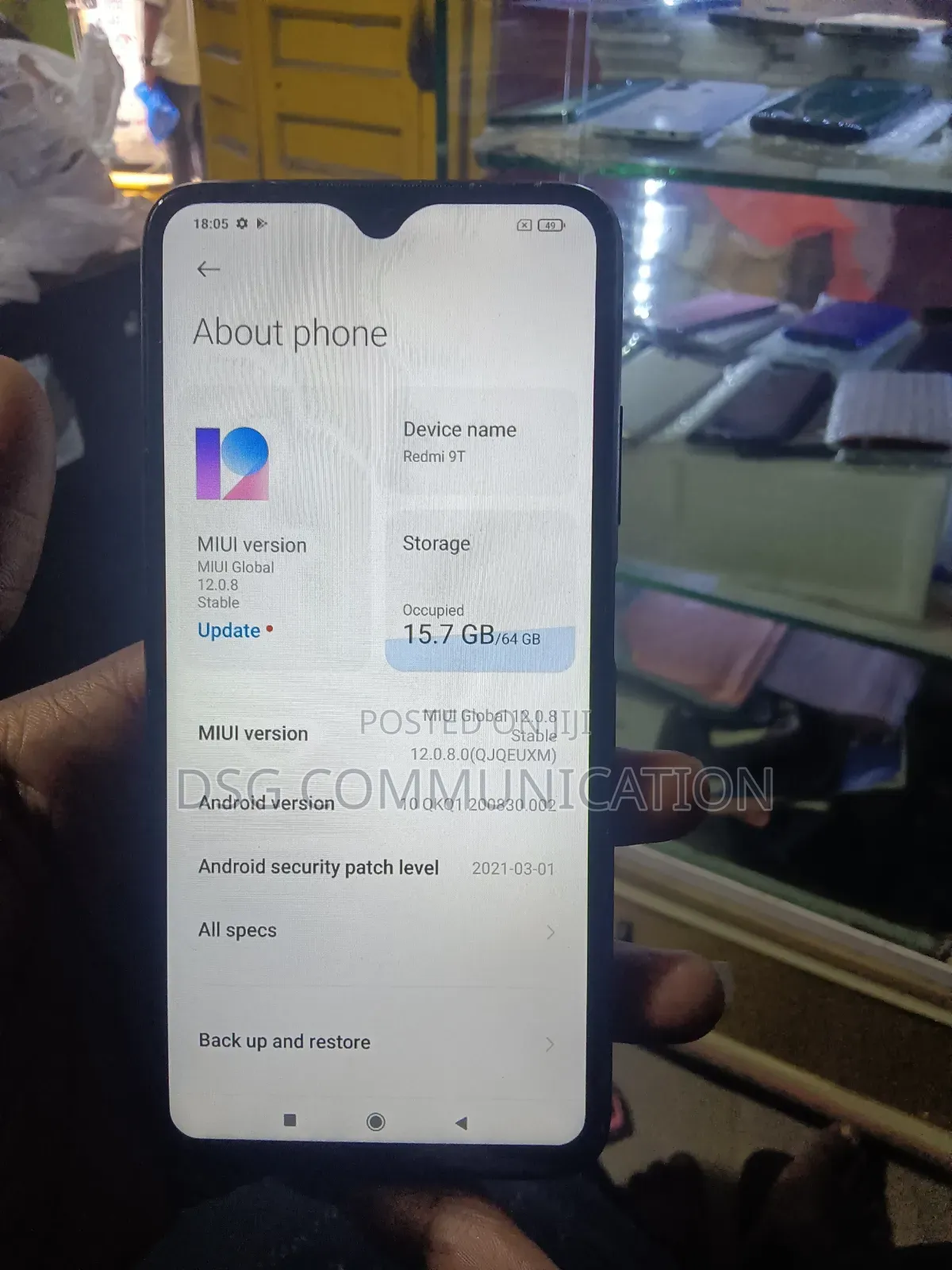 Xiaomi Redmi Note 9T 64 GB Black