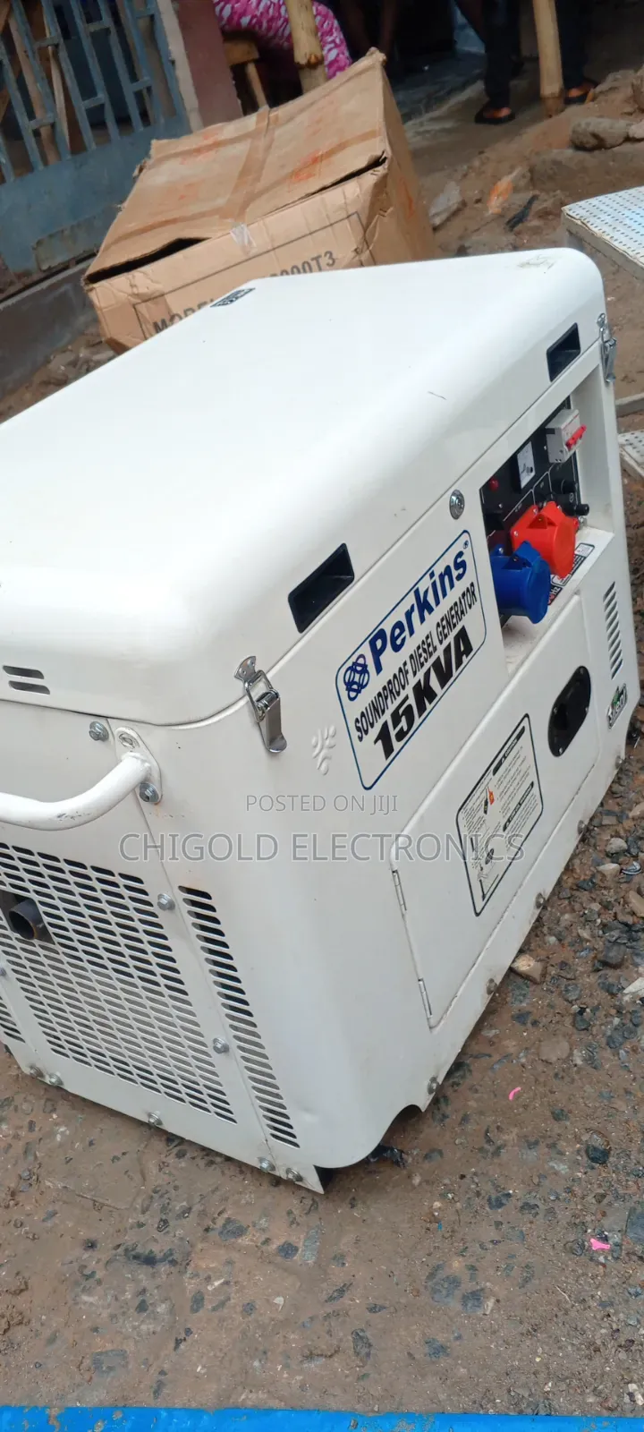 Original Perkins Diesel Generator 3-Phase 100% Copper Coil 15kva