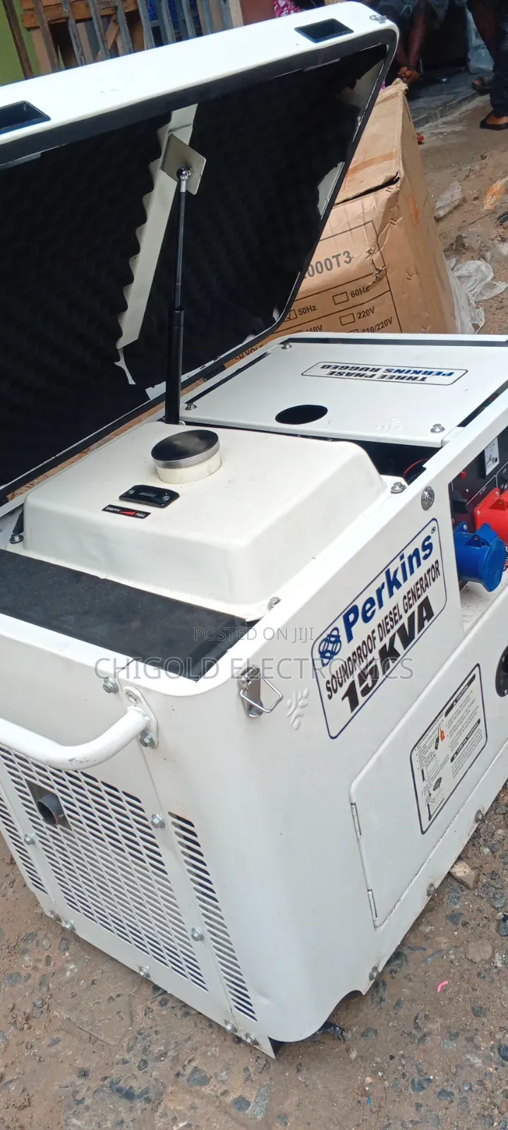 Original Perkins Diesel Generator 3 Phase 100% Copper Coil 15 Kva