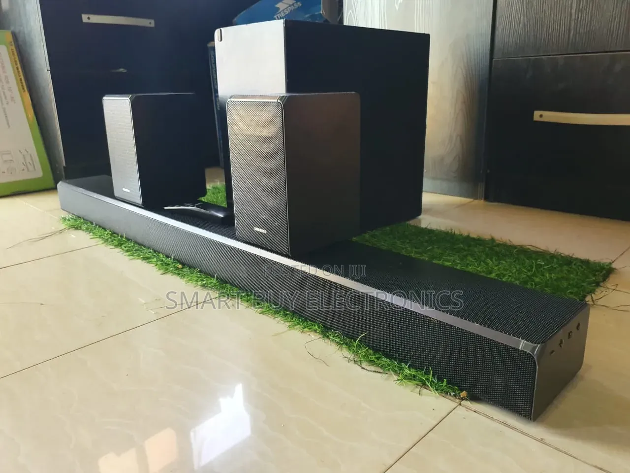 Samsung Hw- Wireless Cinematic Smart Soundbar With Dolby Atmos