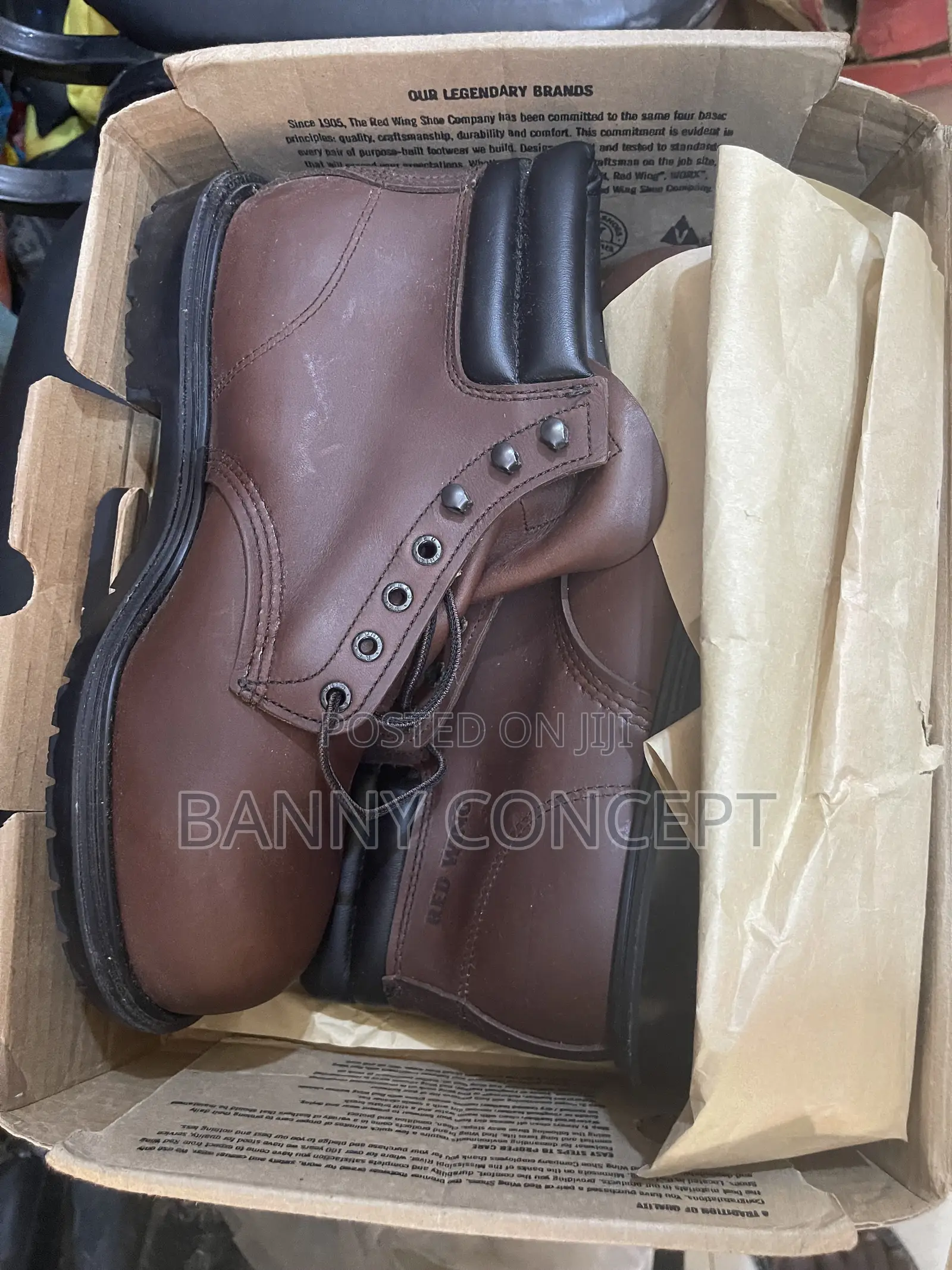 Red Wing Supersole Men's 6-inch Safety Toe Boot