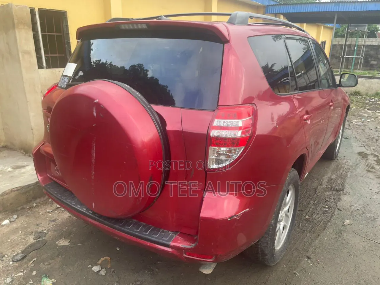 Toyota RAV4 Limited 2011 Red
