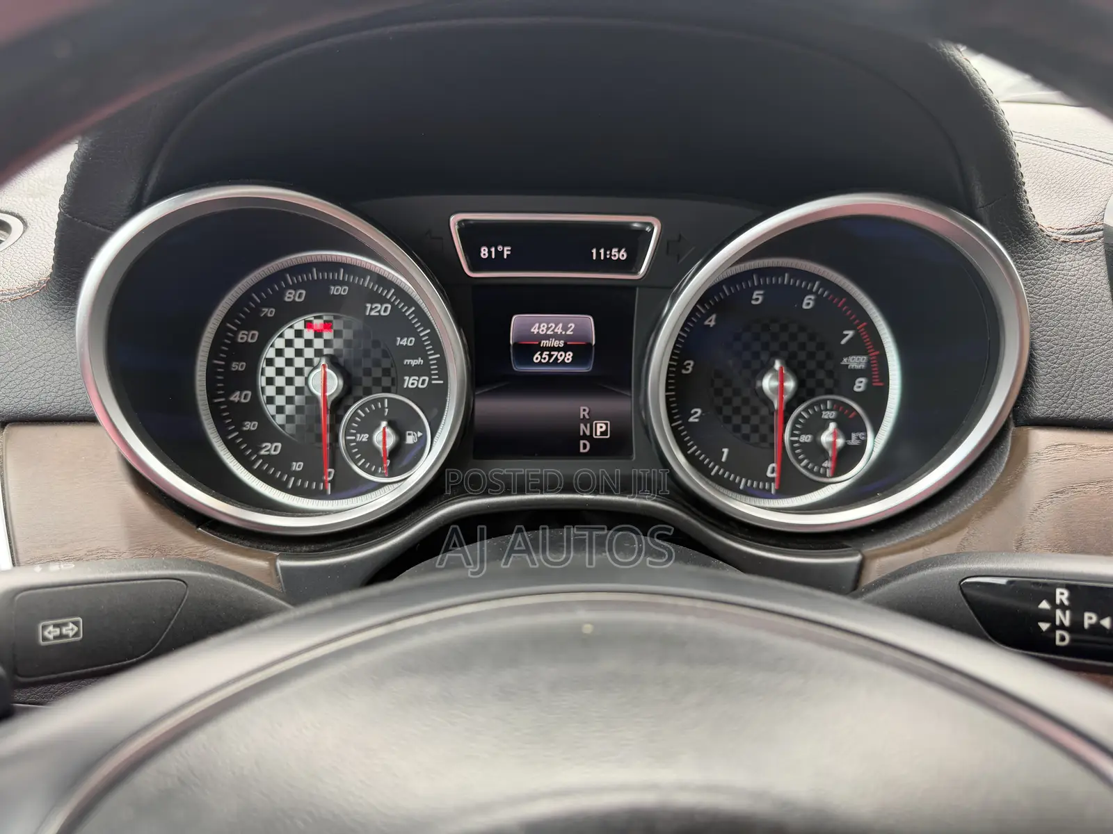 Mercedes-Benz GLE-Class 2016 Red