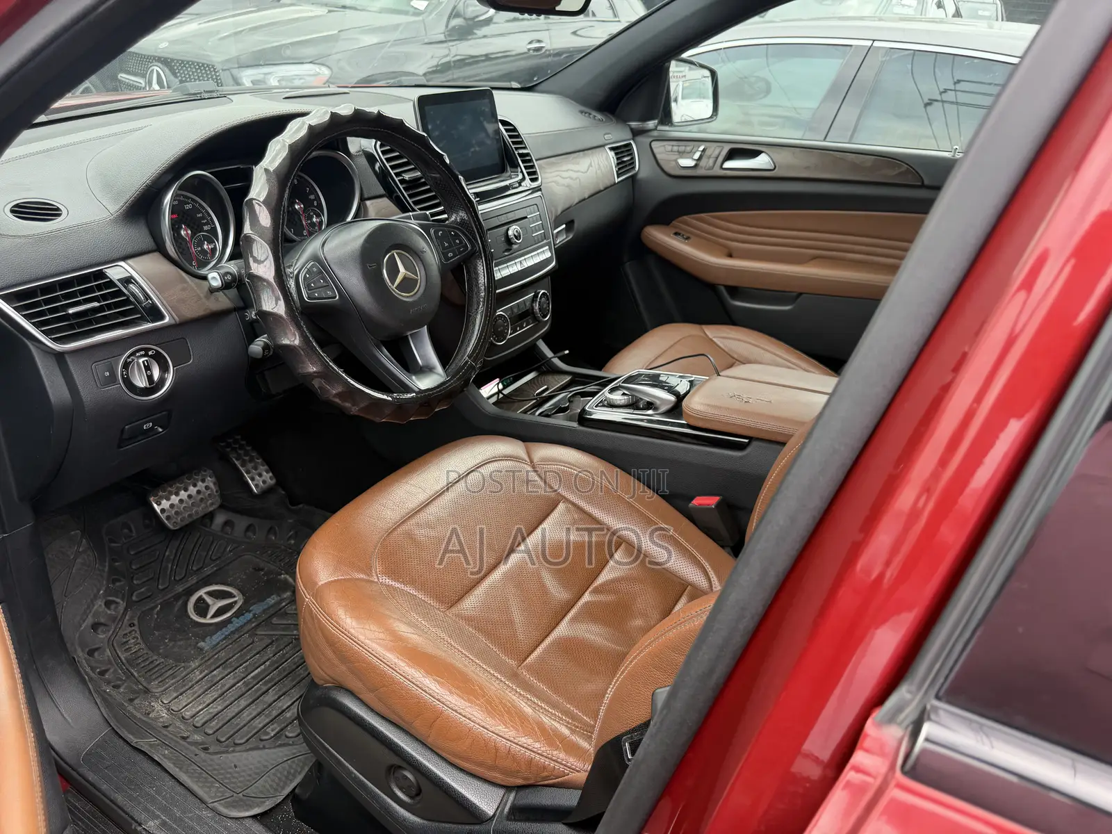 Mercedes-Benz GLE-Class 2016 Red