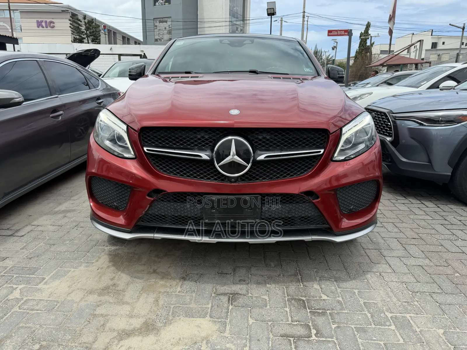Mercedes-Benz GLE-Class 2016 Red