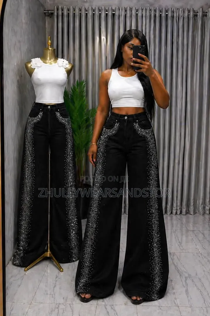 High Quality Luxury Baggy Jeans in Wholesale Bundle and Retail