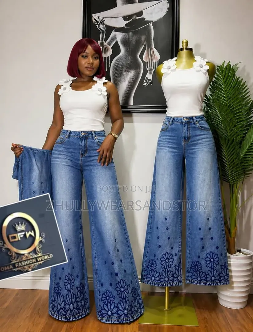 High Quality Luxury Baggy Jeans in Wholesale Bundle and Retail
