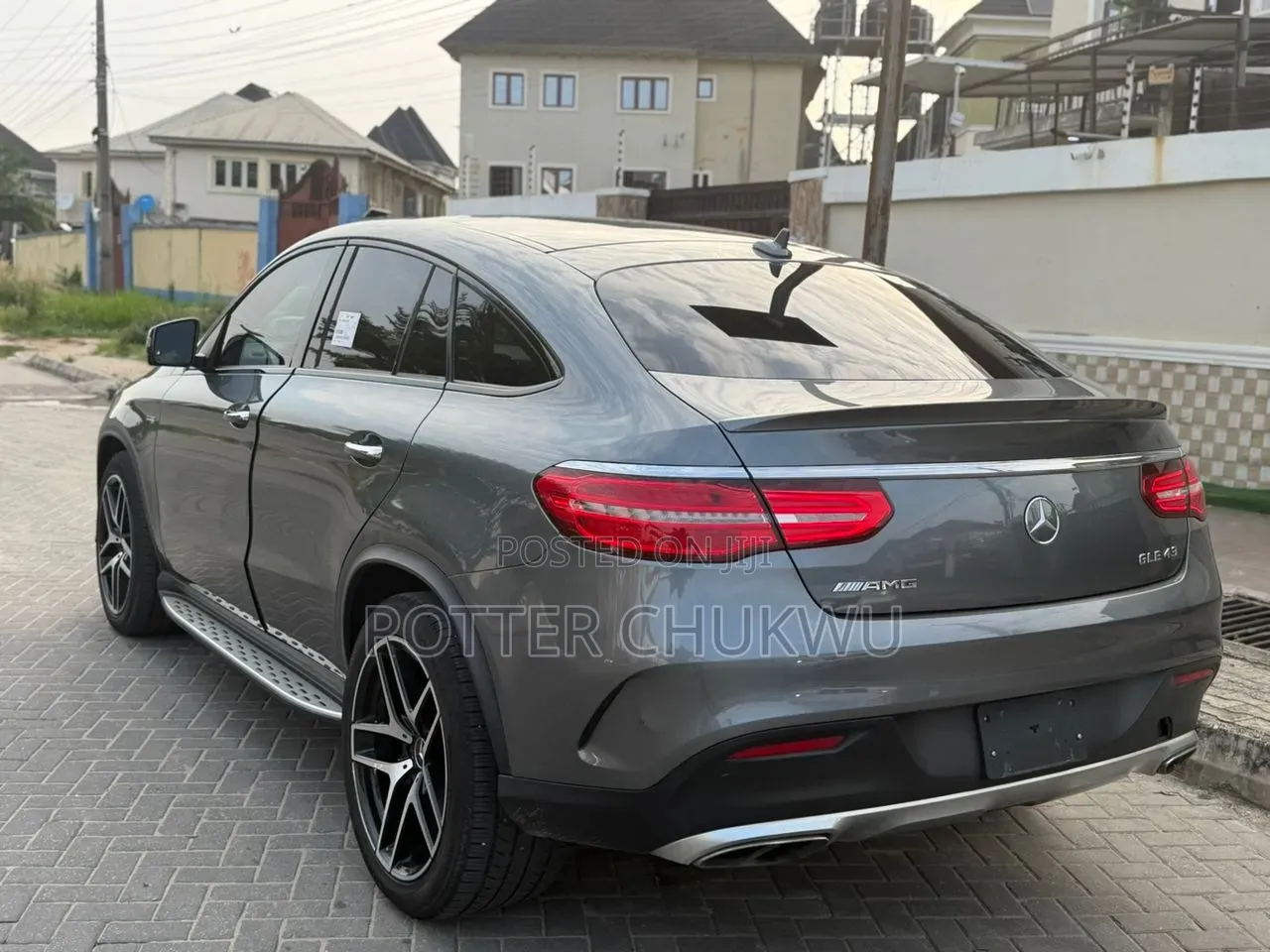 Mercedes-Benz GLE-Class AMG GLE 43 4MATIC 2017 Gray