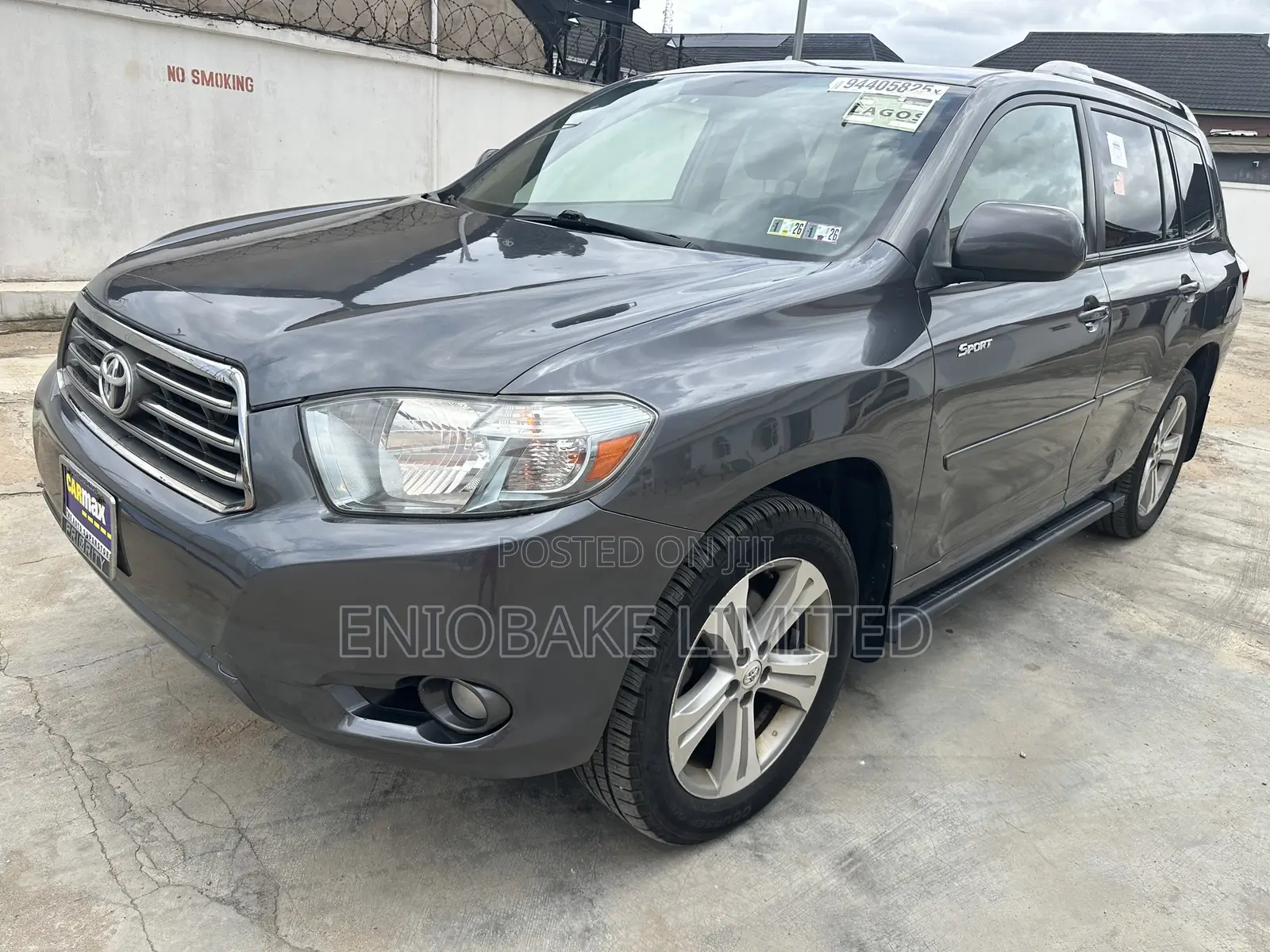 Toyota Highlander Sport 2009 Gray