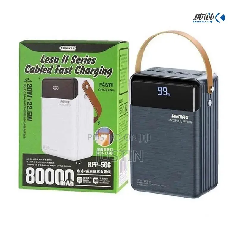 Remax 80000mah Lesu Il Series Cabled Fast Charging