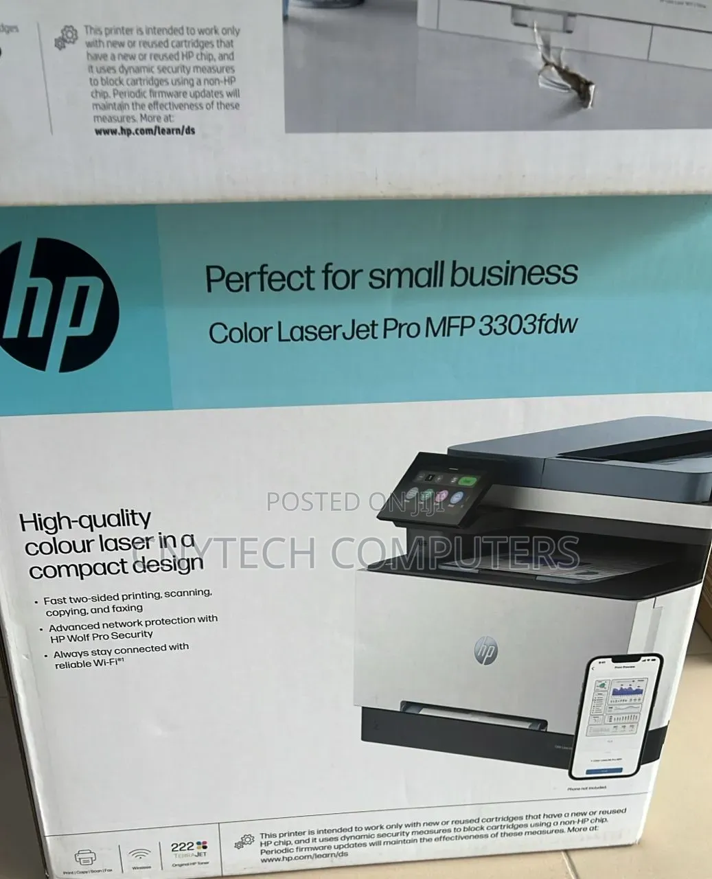 Hp Color Laser Jet Pro MFP 3303fdw Printer