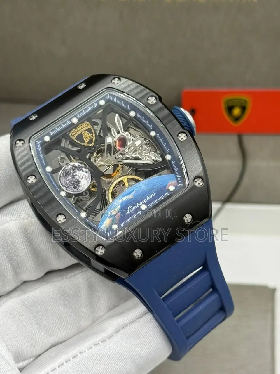 High Quality Luxury Lamborghini Rubber Watches