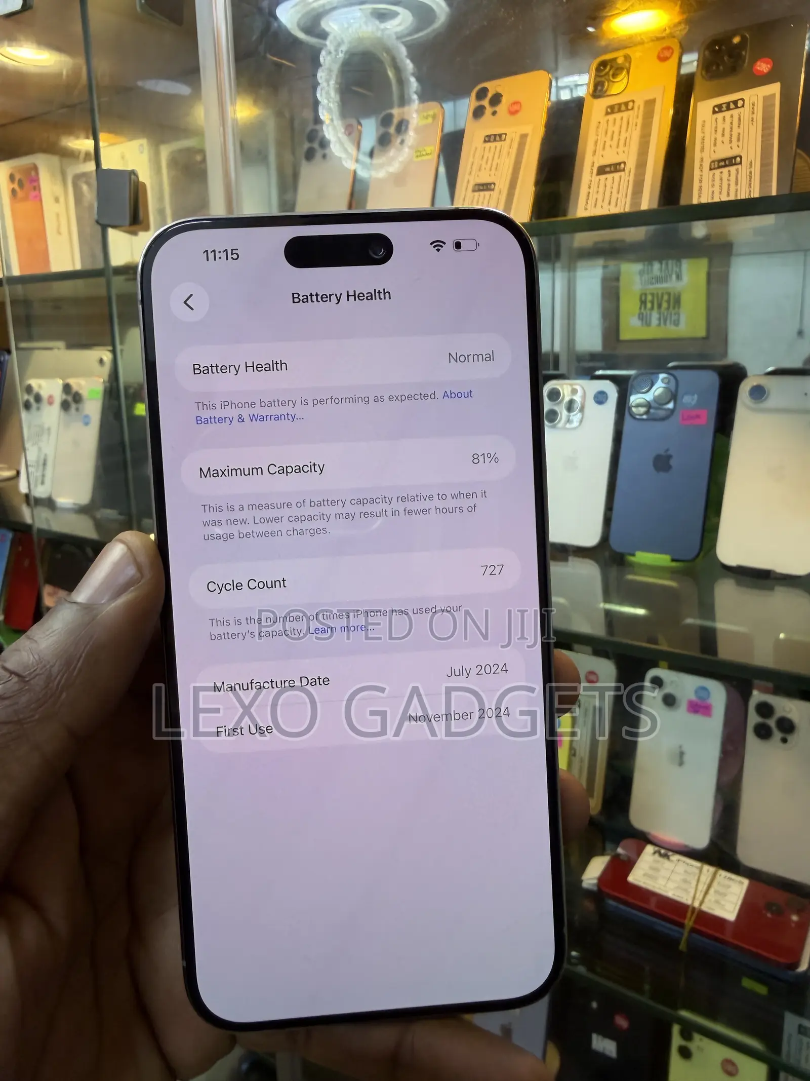 Apple iPhone 15 Pro Max 256 GB Silver
