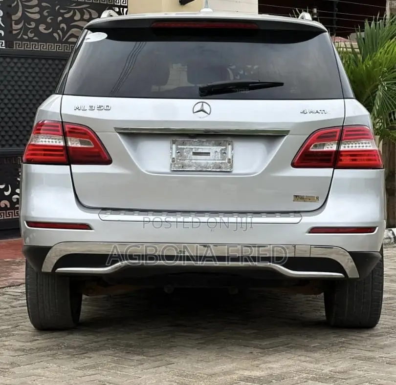 Mercedes-Benz M Class 2012 Silver