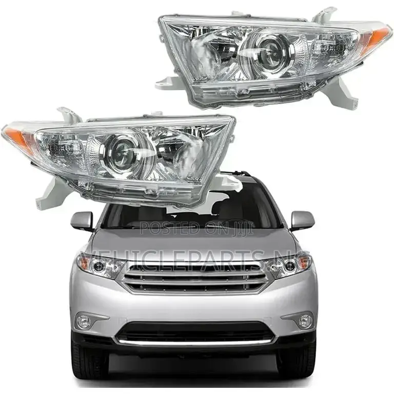 Headlights Toyota Highlander 2011-2013