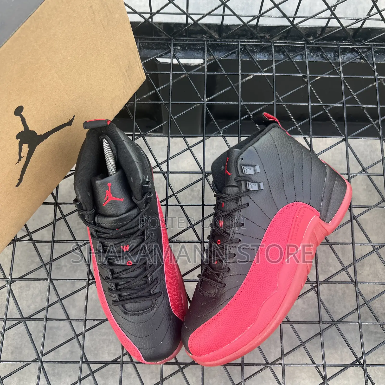 Original Jordan 12 High Quality Cherry and Flu Game