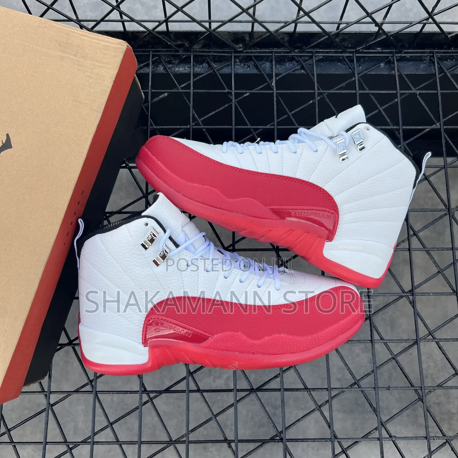 Original Jordan 12 High Quality Cherry and Flu Game
