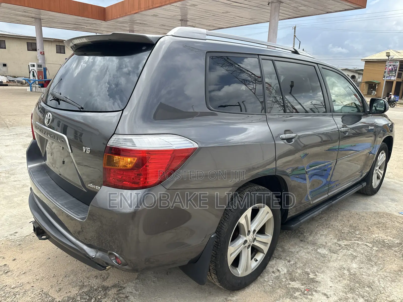 Toyota Highlander Sport 2009 Gray