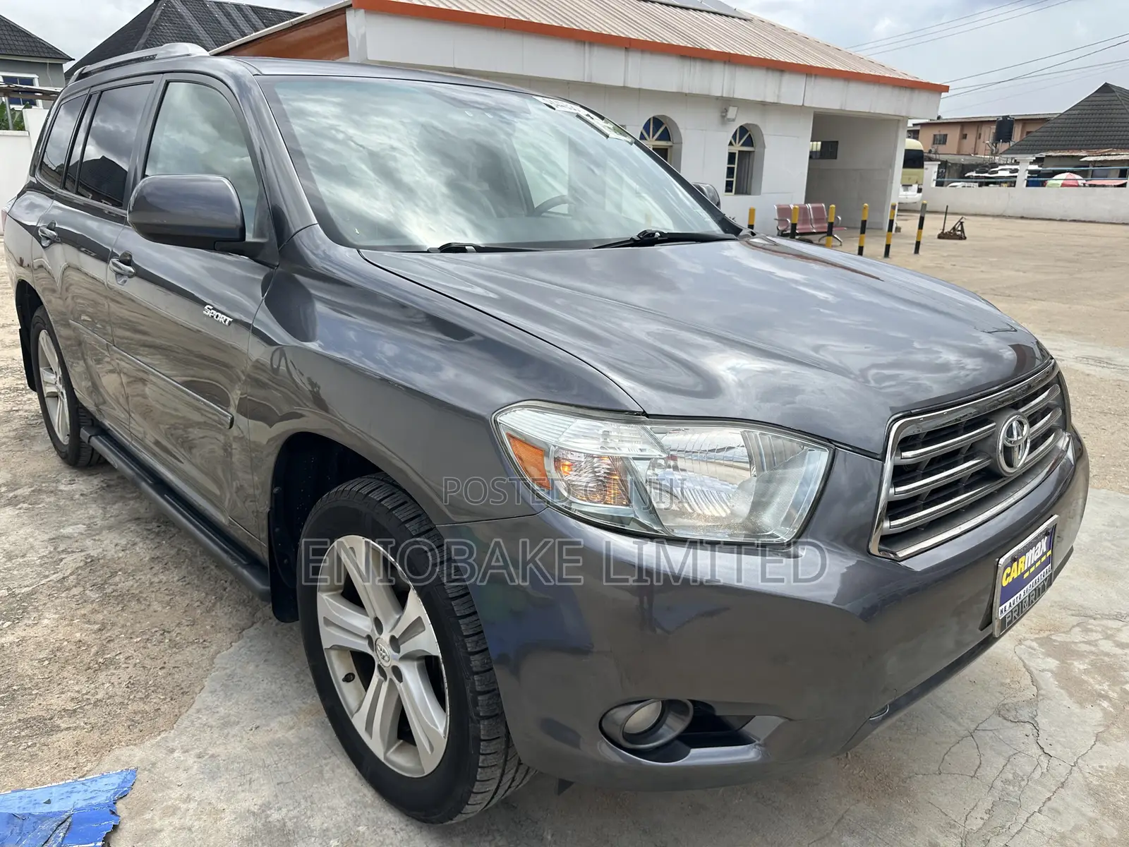 Toyota Highlander Sport 2009 Gray