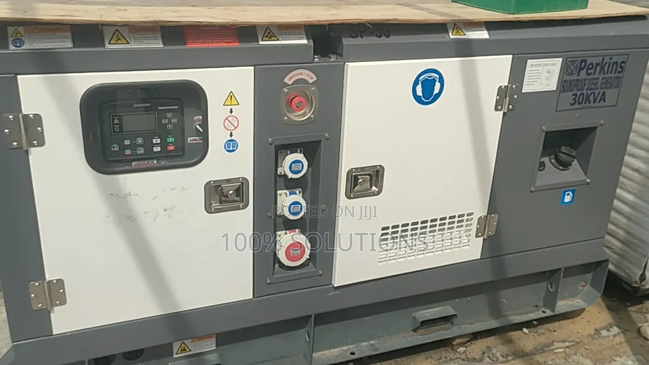30kva Perkins Brand New Sound Proof Generator for Sale