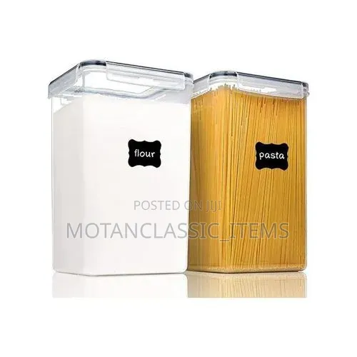 6.5ltrs Food Storage Containers With Airtight Lids (4pcs)