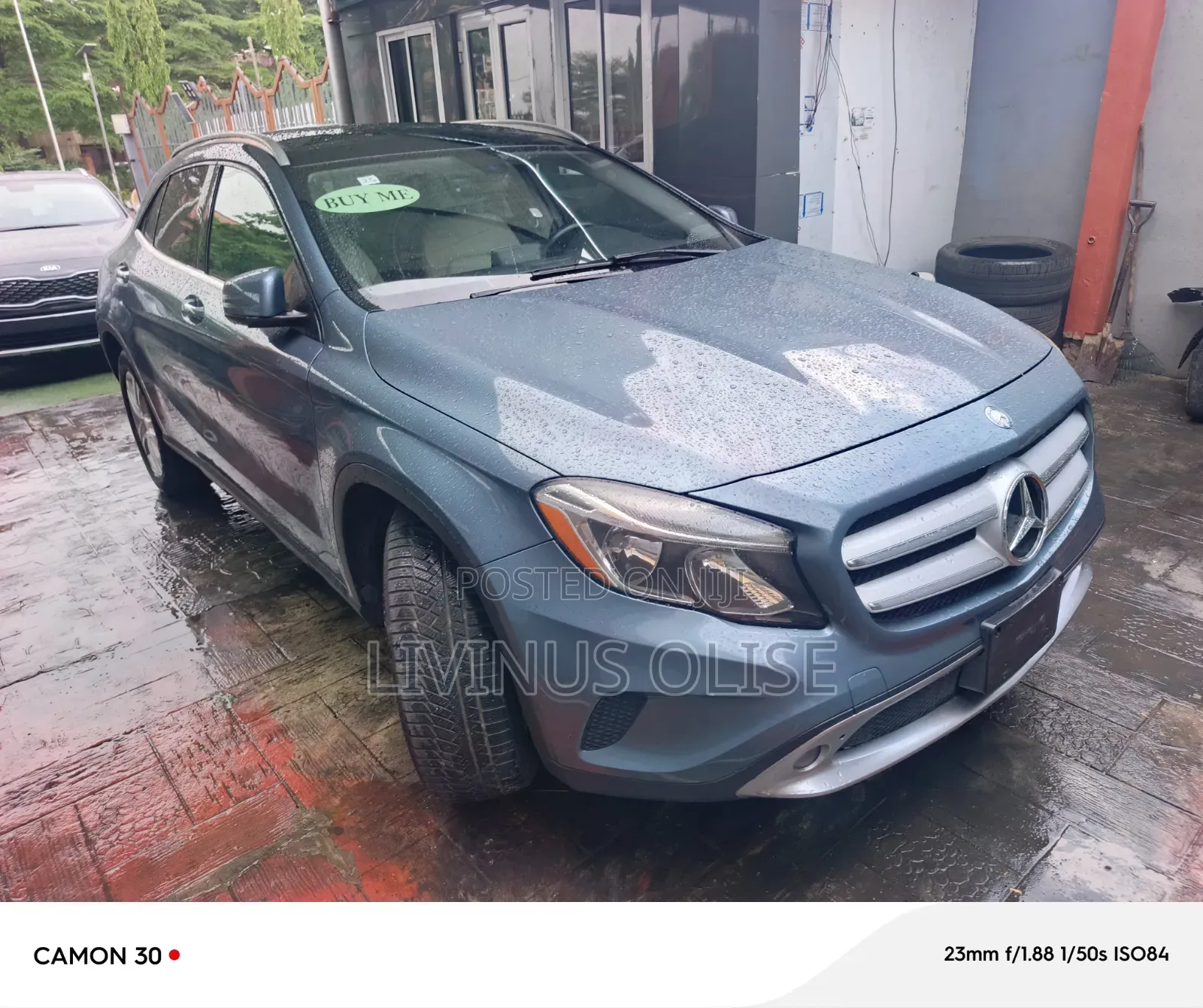 Mercedes-Benz GLA 250 2015 Blue