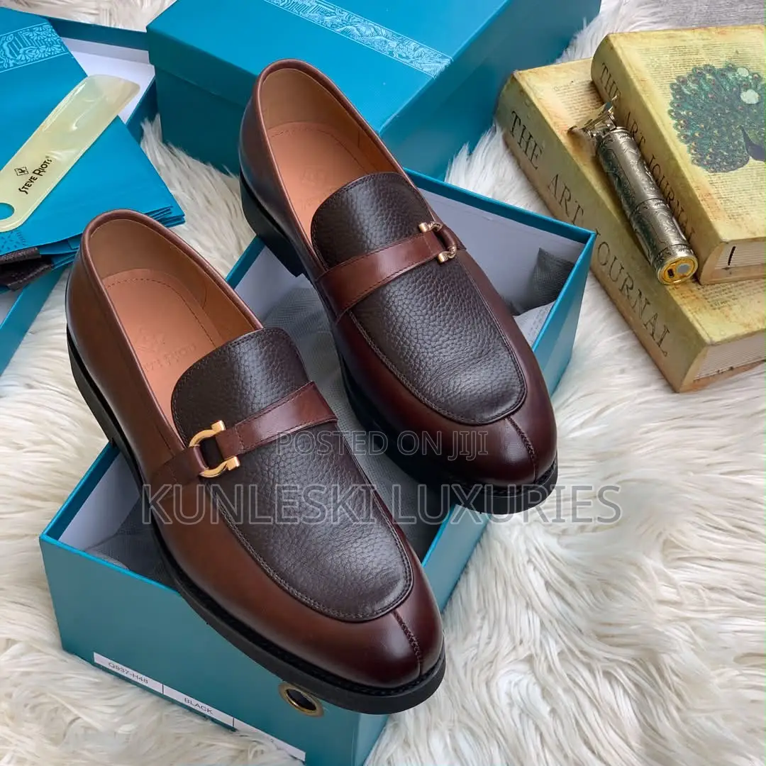 Original Steve Riots Black Brown Loafers Men’S Shoes