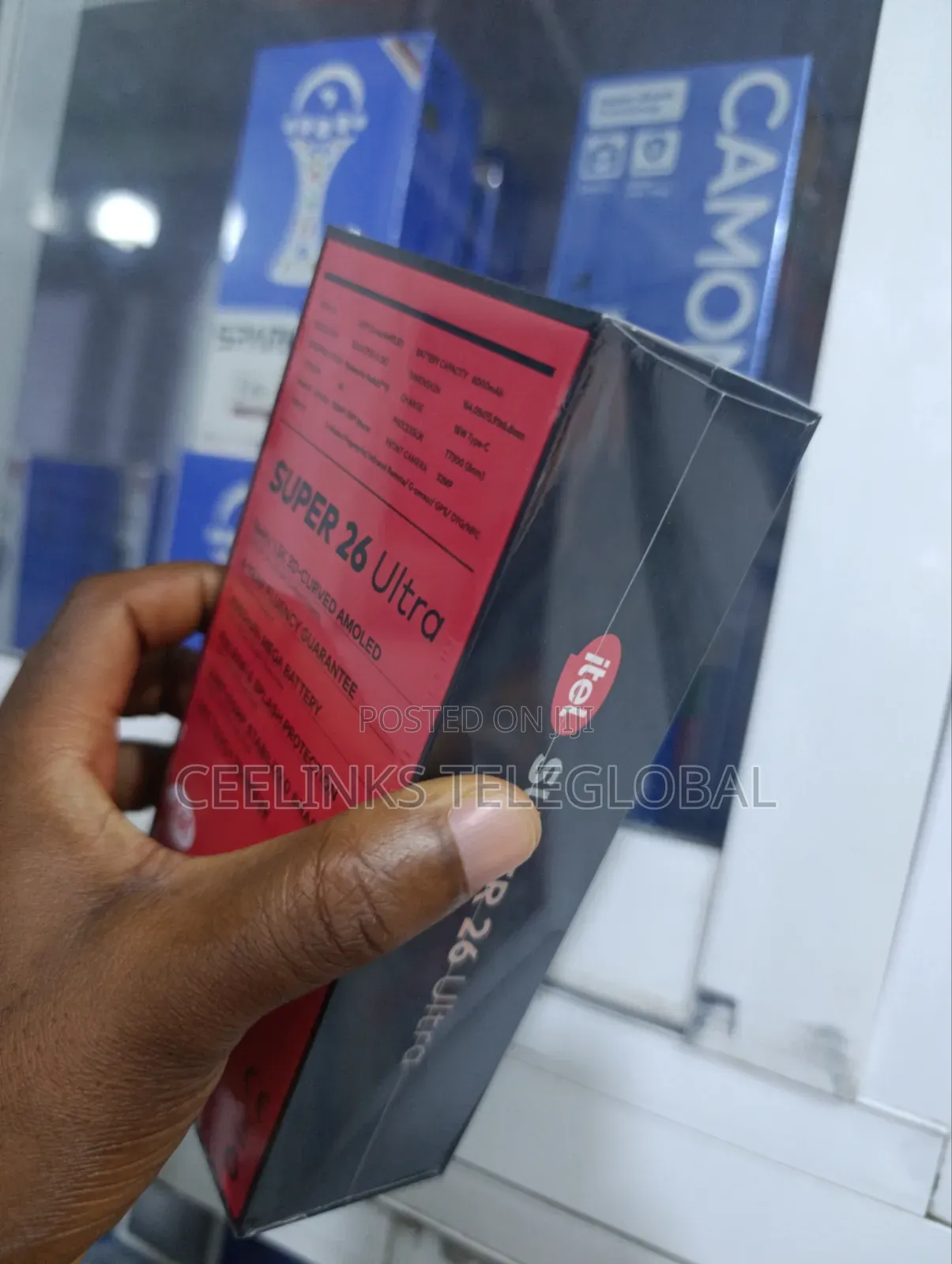New Itel Super 26 Ultra 128 GB Silver