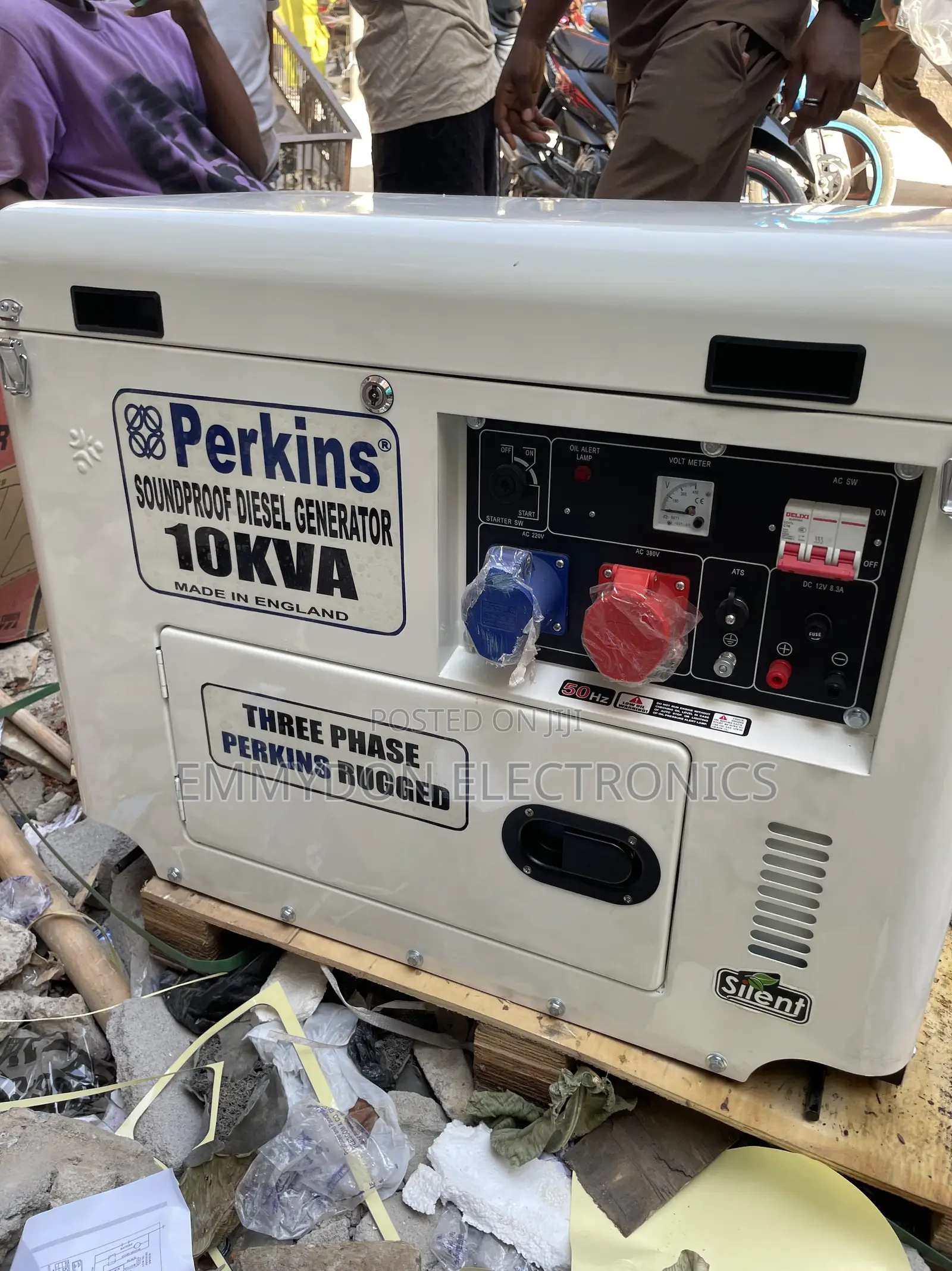 Perkins 10kva Soundproof Diesel Generator With Stable Power Output