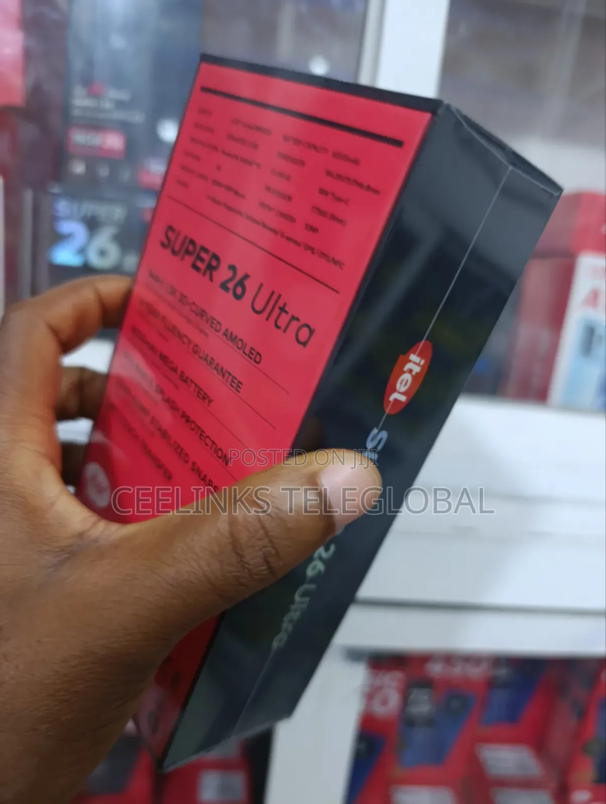 New Itel Super 26 Ultra 128 GB Gold