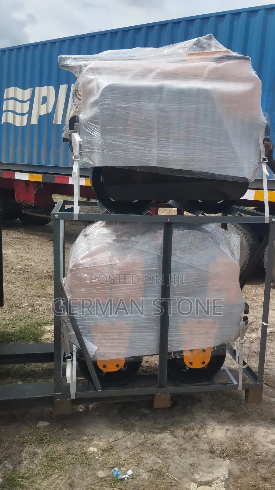 Double Drum Roller, Which Is a Compaction Machine Designed