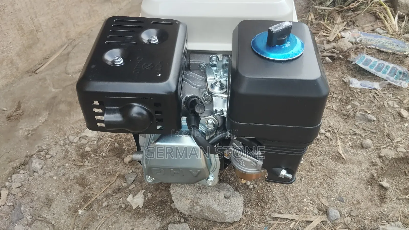 Gasoline Engine, Which Is a 4-Stroke, Air