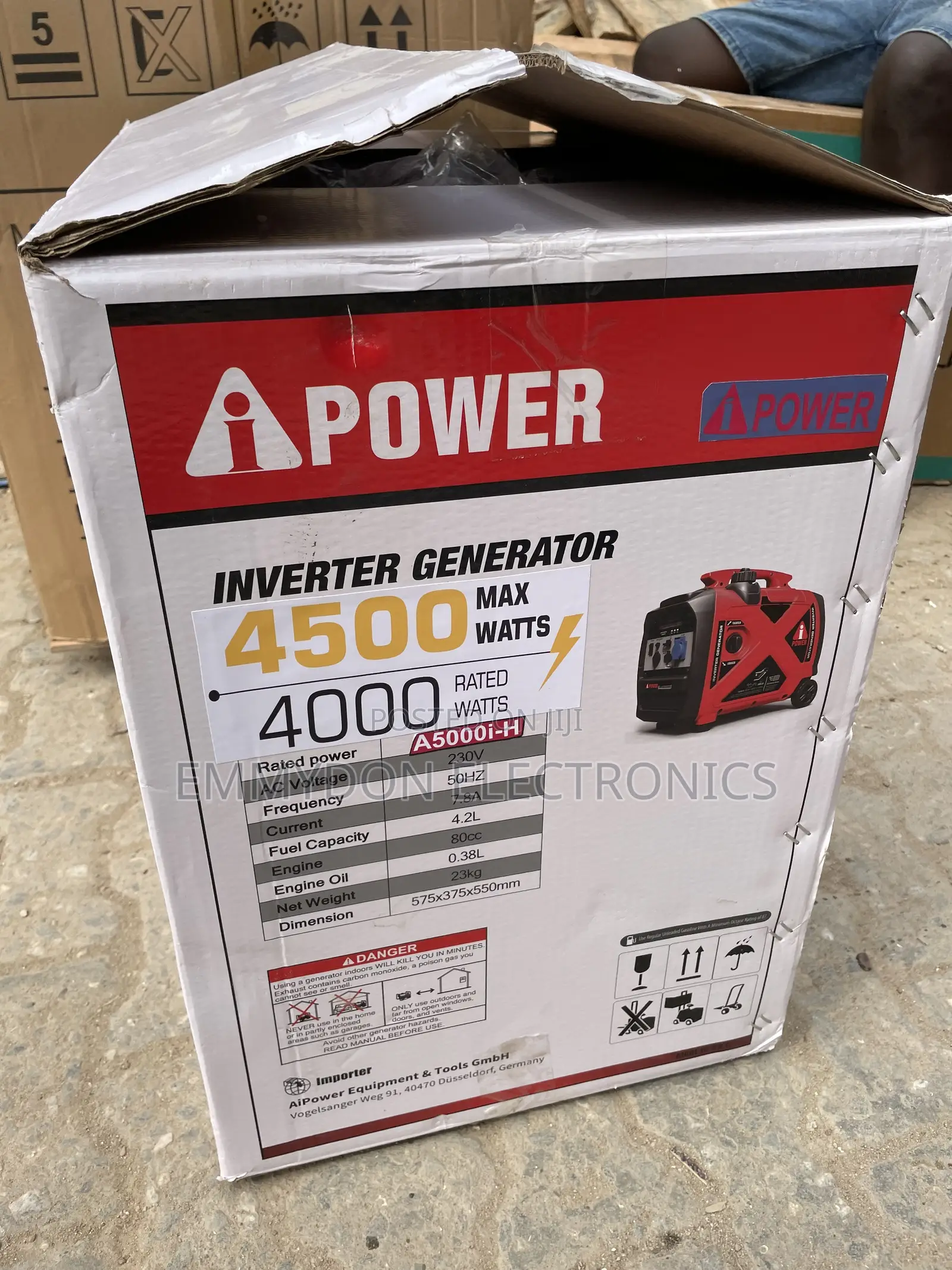 Ipower 4.5kva Inverter Generator With Easy Start System