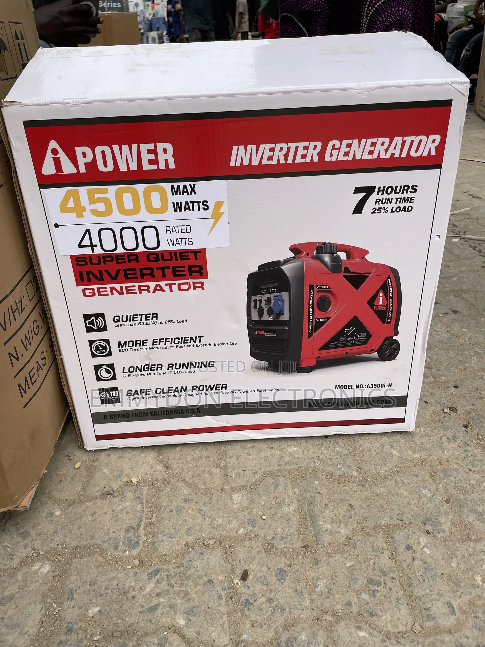 Ipower 4.5kva Inverter Generator With Easy Start System