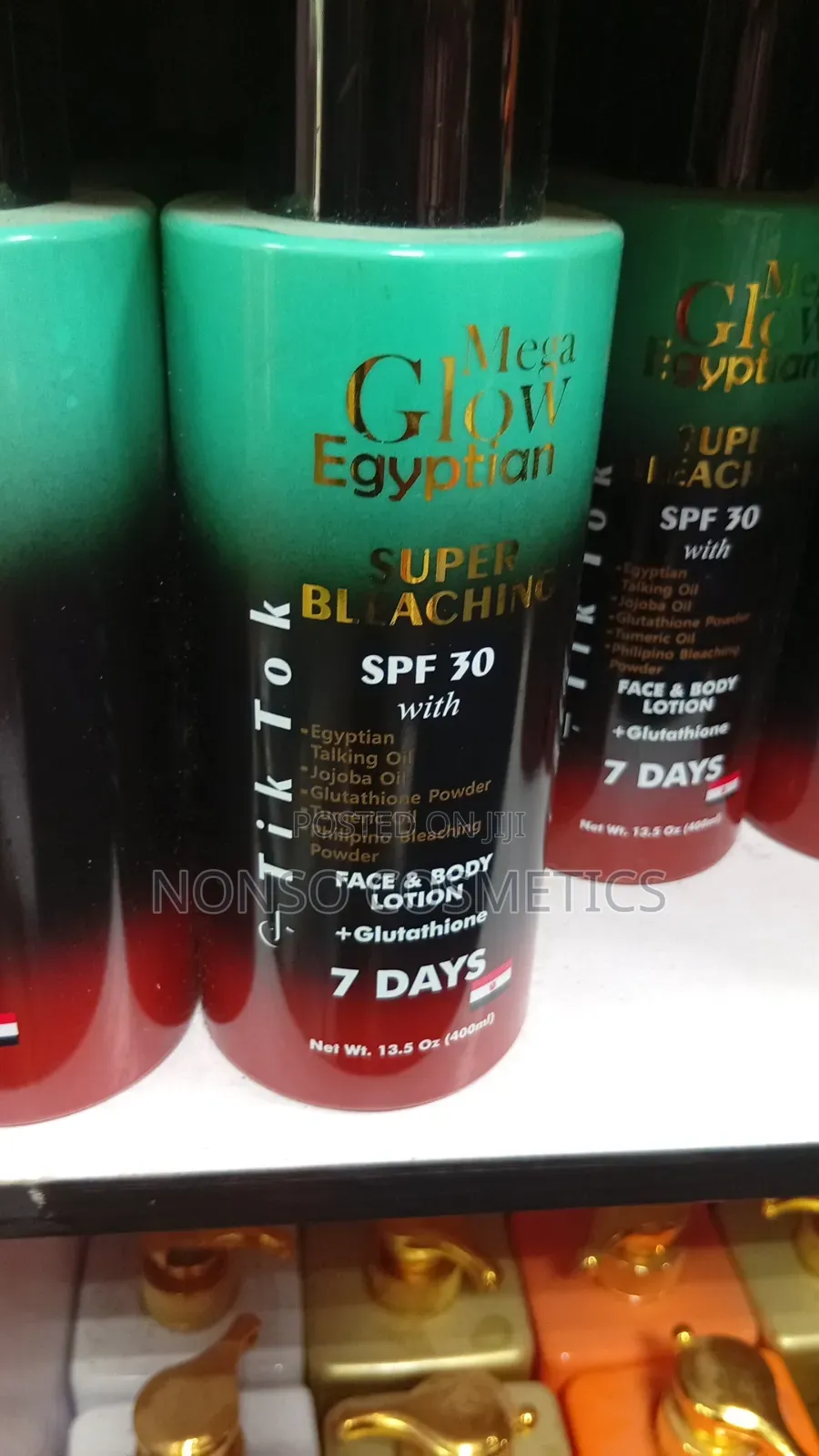 Mega Glow Egyptian Super Blea-Ching Body Lotion