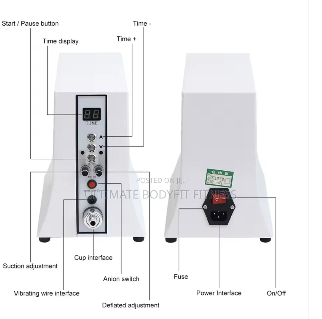 Brand New Buttocks And Breast Vacuum Cupping Machine