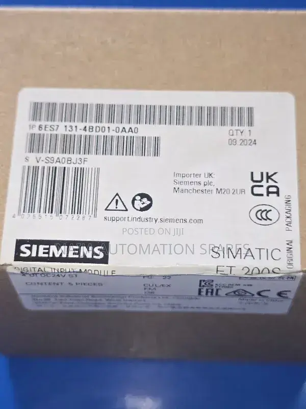 6es7131-4bd01-0aa0 | Simatic Et 200s Digital Input Module,4di ×24v